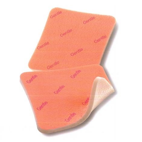 Smith & Nephew Allevyn Gentle, Hydrocellular Dressing With Soft Gel Adhesive 10 X 10CM 10 each/box, 6 box/case 66802129 - A Medi Supplies