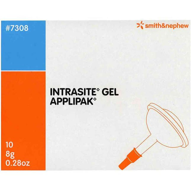 Smith & Nephew INTRASITE Gel Interactive Amorphous Hydrogel, 8g Applipak Container 10 each/box, 7308 - A Medi Supplies