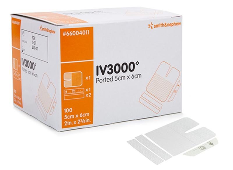 Smith & Nephew IV3000™ 1 Hand Catheter Dressing, Moisture Responsive, Size 9cm X 12cm, 50 each/box, 66004009 - A Medi Supplies