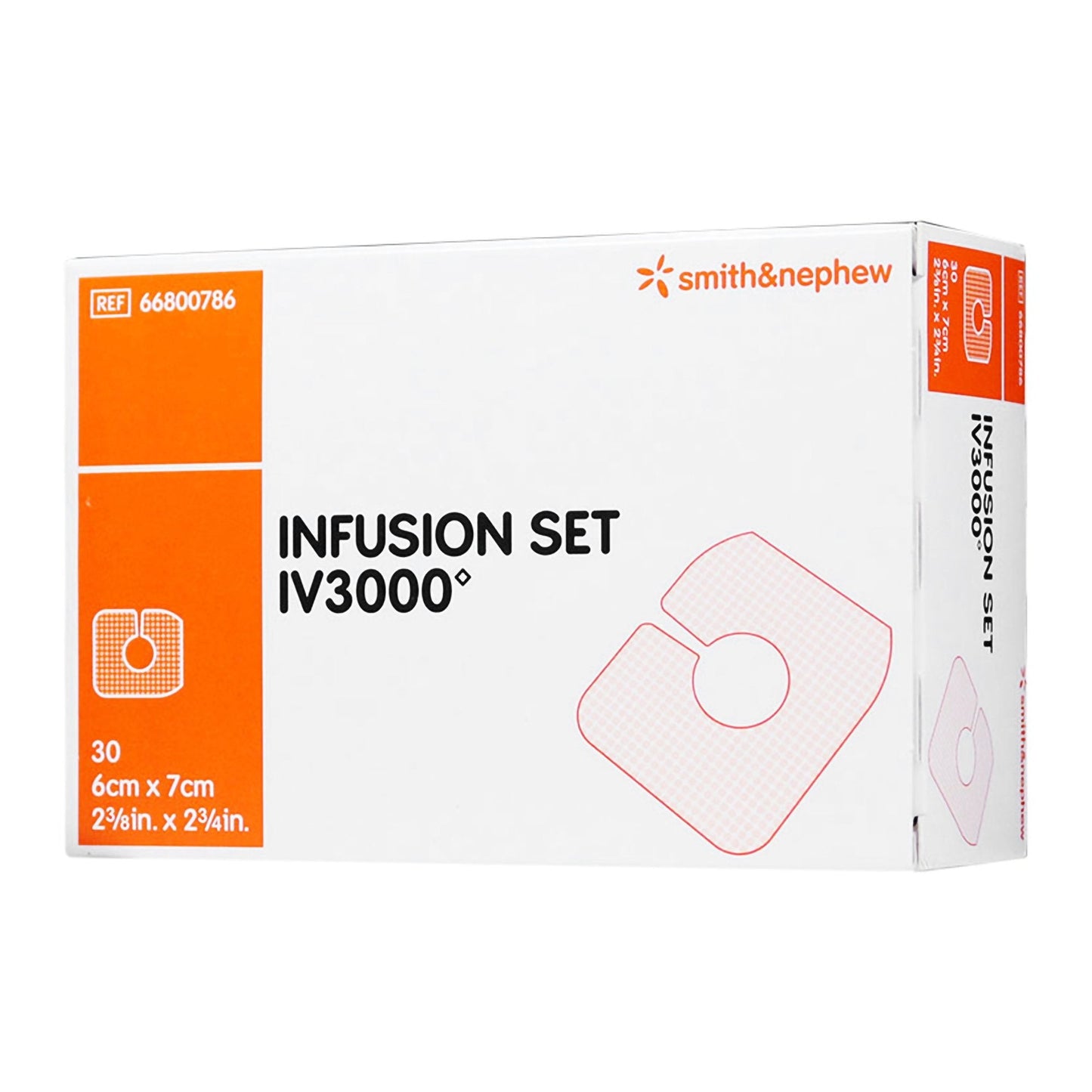 Smith & Nephew IV3000™ Catheter Dressing C - Shape Reactic Film 30 each/box, 66800786 - A Medi Supplies