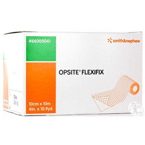 Smith & Nephew Opsite Flexifix Transparent Film Roll, 10cm X 10m 1 Each/box, 66000041 - A Medi Supplies