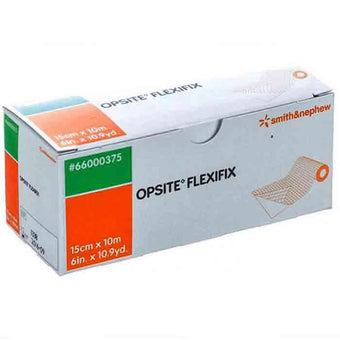 compare product Smith & Nephew Opsite Flexifix Transparent Film Roll, 15cm X 10m 1 Each/box, 66000375