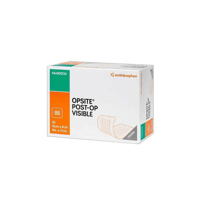 Smith & Nephew OPSITE™ Post - Op Visible Wound Dressing, 8X10CM, 20 each/box, 66800136 - A Medi Supplies