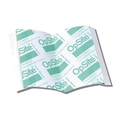 Smith & Nephew Opsite Transparent Adhesive Polyurethane Film Dressing, 25cm X 14cm 20 Each/box, 4967 - A Medi Supplies