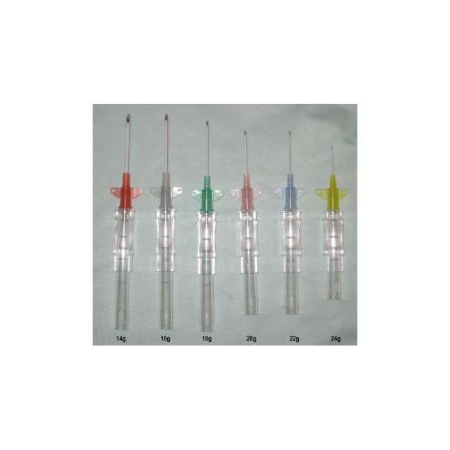 Smiths Medical Jelco® Protectiv® Plus Safety Intravenous Catheter, Straight Hub, 1 - 1/4" 14GA, Orange, 1 each, 306801 - A Medi Supplies