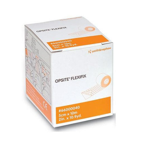 Smith & Nephew Opsite  Flexifix Transparent Film Roll, 5cm X 10m 1 Each/box, 66000040