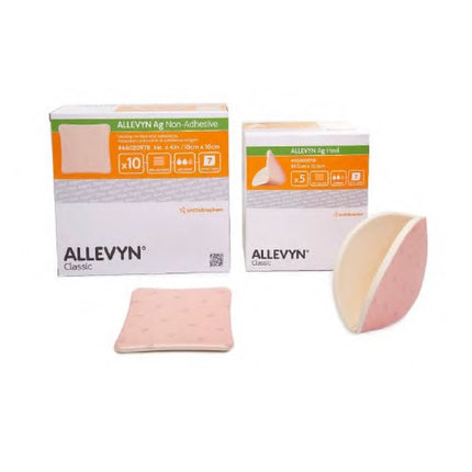 Smith & Nephew Allevyn Life Advanced Foam Wound Dressing (5-layer), 10.3cmx10.3cm 10 each/box, 66801067