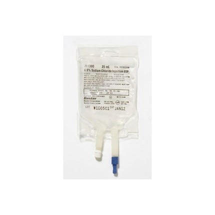 Baxter® Sodium Chloride 0.9% Injection Solution USP, 25 mL Mini-Bag, 144/Case, JB1300