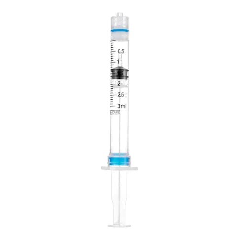 Sol - Care 20 ml Luer Lock Safety Syringe without Needle 50/Box 600 /case 120009IM - A Medi Supplies