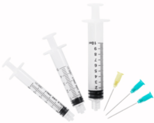 Sol - M 5ml Luer Lock Syringe with Exchangeable Needle 22G x 1 1/2" 100/box 8 box/case 1852215 - A Medi Supplies