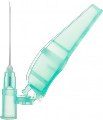 compare product Sol-M Needle Hypo Safety 21g X 1in 100/box 8 box/case SN2110