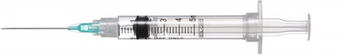 compare product Sol -M Syringe & Needle 5cc 21g X 1.5in Detach Safety Bx/100 100/box 8 box/case 140072IM