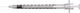 Sol - M Syringe & Needle Insulin W/fixed Needle 1cc 30g X 0.5in 100/box 100081IM - A Medi Supplies