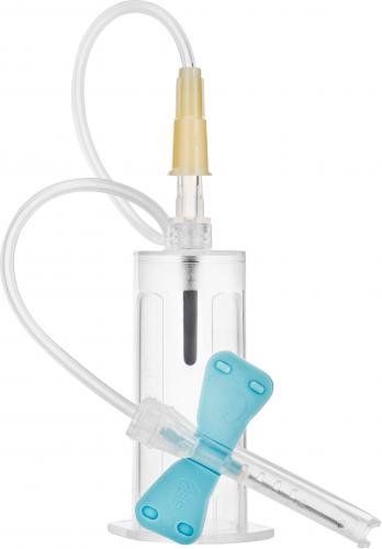 Sol - M Needle Hypo 23g X 3/4in X 7in Safety Blood Coll W/holder 25/box 8 box/case 110201030008 - A Medi Supplies