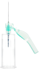 Sol - M Needle Hypo Safety Multi - sample 22g X 1 - 1/4in W/holder 50/box 8 box/case SMSNH22125 - A Medi Supplies