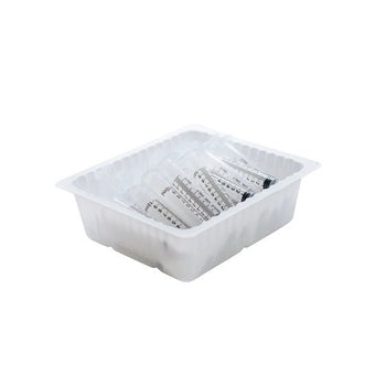 compare product Sol-M™ Luer Lock Syringe Sterile Convenience Tray 10mL 20 each/box, P180010TU