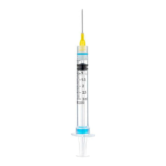compare product Sol-M Syringe & Needle 3 mL, 21G x 1