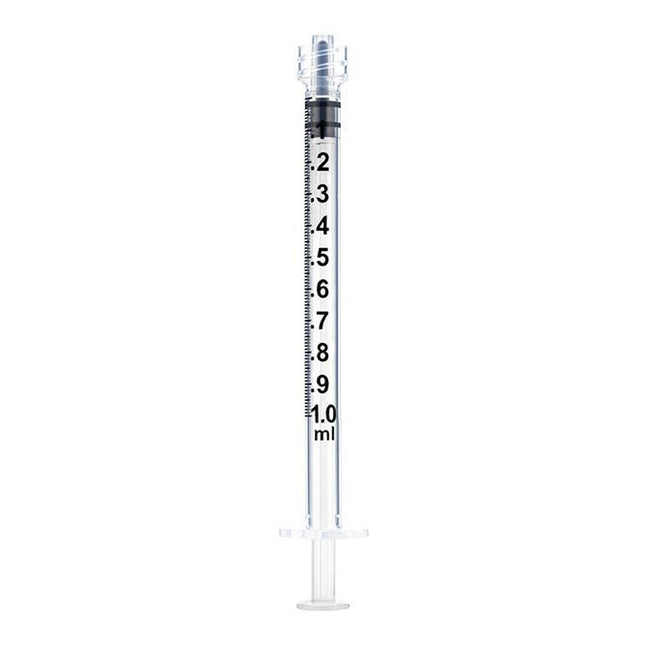Sol - Millenium Sol - M™ 1ml Luer Lock Syringe w/o Needle (low dead space), 100 each/box, P180001PP - A Medi Supplies