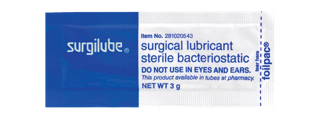 compare product Surgilube® Sterile Surgical Lubricant, 3 g, 144/Box, 281020543
