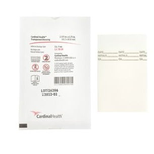 Cardinal Health Cardinal Health Transparent Film Dressing, First Aid Style, 2.375" x 2.75"  1 each/pack, 100 pack/box, 6 box/case   TD-20