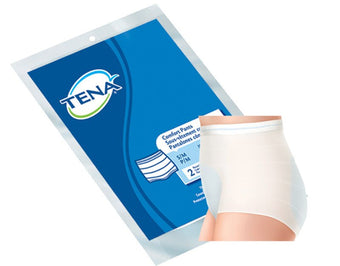 compare product Tena Comfort Pant, Small/medium Size 20in-37in, Bag of 2 / Case of 24, 36044
