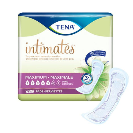Tena Heavy Long Pads, Bag of 39 / Case of 117, 54295 - A Medi Supplies