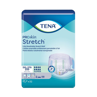 compare product TENA® ProSkin Stretch™ Super Brief 2XL, 64