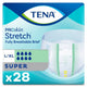 TENA® ProSkin Stretch™ Super Brief L/XL, 41" - 64" 5 28 each/bag, 2 bag/case 67903 - A Medi Supplies