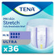 TENA ProSkin Stretch™ Ultra Brief M/R, Medium/Regular, 33" to 52" Lavender 36 each/bag, 2 bag/case 67802 - A Medi Supplies