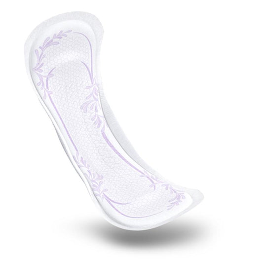 Tena Serenity Intimates Ultra Thin Light Pads 10" Long, Case of 144, 54344 - A Medi Supplies
