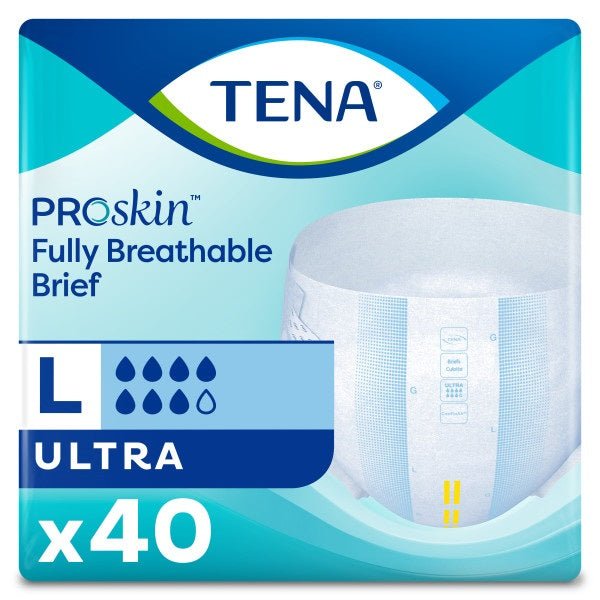TENA® ProSkin™ Ultra Incontinence Brief, Ultra Absorbency - A Medi Supplies