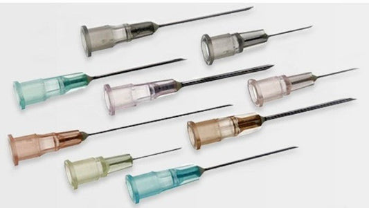 Terumo Hypodermic Needles Thin Wall 18G x 1", 100 each/box, 10 box/case NN1825R / NN-1825R