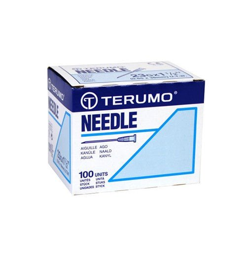 Terumo Hypodermic Needle, Regular Wall, L1" OD 30GA, 100 each/box, 10 box/case NN - 3025R / NN3025R - A Medi Supplies