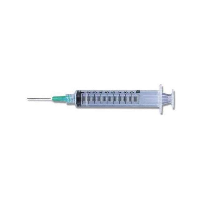 Terumo Hypodermic Syringe, With L1" ODSEC 20GA Ultra Thin Wall Needle, 0.2cc Graduation, 10cc, 100 each/box, 6 box/case, SS - 10L2025 / SS10L2025 - A Medi Supplies