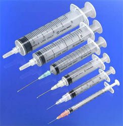 Terumo Syringe & Needle Hypo 5cc 22x1.5in L/L Tw 100/box 6 Box/case SS05L2238 - A Medi Supplies