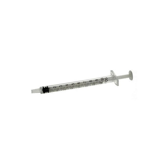 Terumo Tuberculin Syringe, With L1/2" OD 27GA Removable Needle, 0.01cc Graduation, 1cc, 100 each/box, 10 box/case, SS - 01T2713 / SS01T2713 - A Medi Supplies