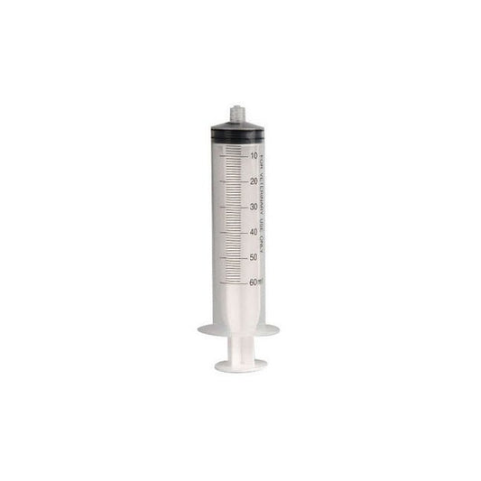 Terumo Hypodermic Syringe, Without Needle, 1cc Graduation, 60cc, 60 mL Luer Lock Tip, 25 each/box, 4 box/case, SS - 60L / SS60L - A Medi Supplies