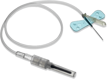 Terumo Set Blood Coll 21 X 0.75In W/Safety Winged Surshield 12In Tbg 50/Boxes 10 Box/Case MNSVS21B30 - A Medi Supplies