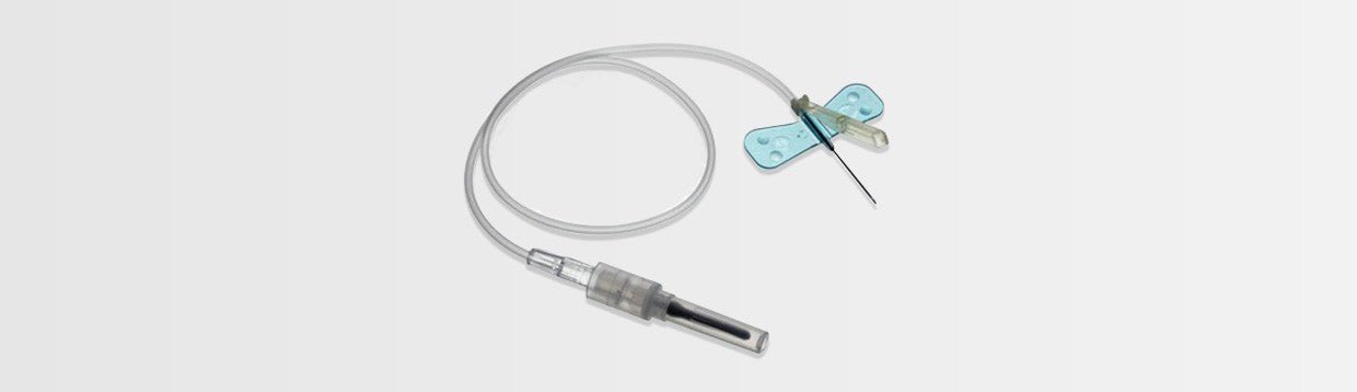 Terumo Set Blood Coll 21 X 0.75In W/Safety Winged Surshield 7In Tbg 50/Box 10 Box/Case MNSVS21B18 - A Medi Supplies