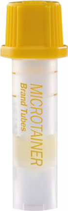 BD Tube Microtainer Microgard  SST ClearGold PK/50 365967
