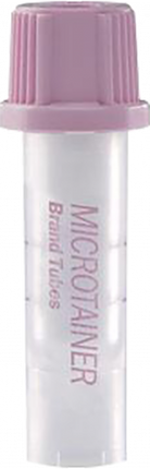 BD Tube Microtainer Microgard K2EDTA LAV PK/50 365974