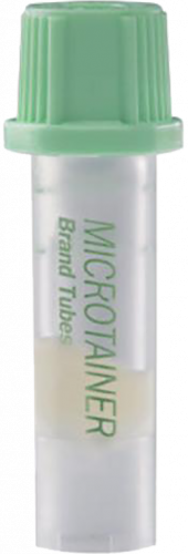 BD Tube  Microtainer Microgard   PST Clear/Mint GRN PK/50 365985