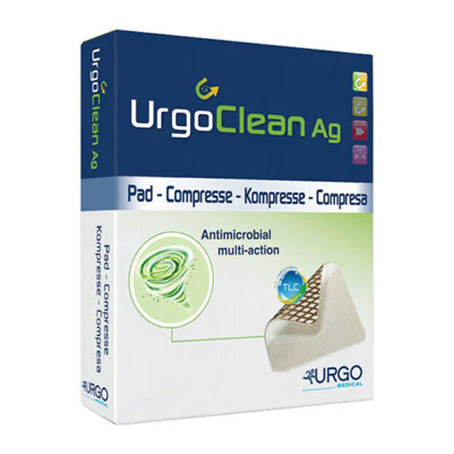 Urgo Medical North America UrgoClean Ag Wound Dressing 15X20cm  5 each/box 551125