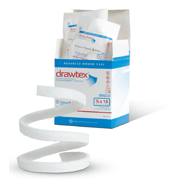 Urgo Medical Drawtex® Hydroconductive Wound Dressing, Strips 99cm x  7cm 5 roll/box 00305 / 305