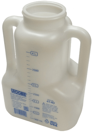 Urocare Urinary Drainage Bottle, Size X - Large, 1 Each, 4140 - A Medi Supplies