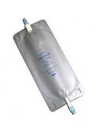 Urocare Uro - safe Disposable Vinyl Leg Bag, Twist Drain, Latex Straps, W/ Opaque - white Back, 18oz, 1 Each, 77180 - A Medi Supplies
