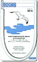 Urocare White Rubber Extension Tubing With Connector And Clamp, Size 18in Length, 1 Each, 6018 - A Medi Supplies