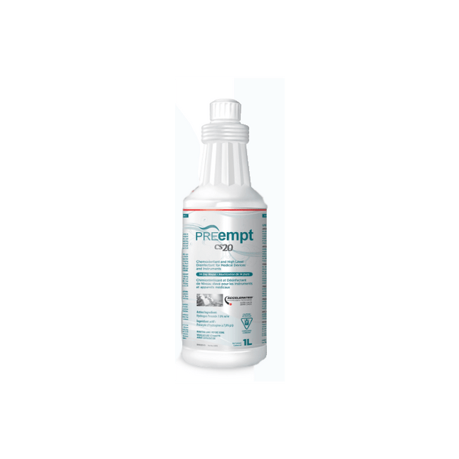 PreEmpt® CS 20 Chemosterilant Disinfectant, 1 L, Bottle, 11401 - A Medi Supplies