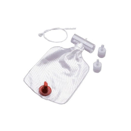 VYAIRE Airlife® Aerosol Drainage Tee Adapter, With 0.5l Bag And Hanger, Plastic 50 each/case 001501 - A Medi Supplies