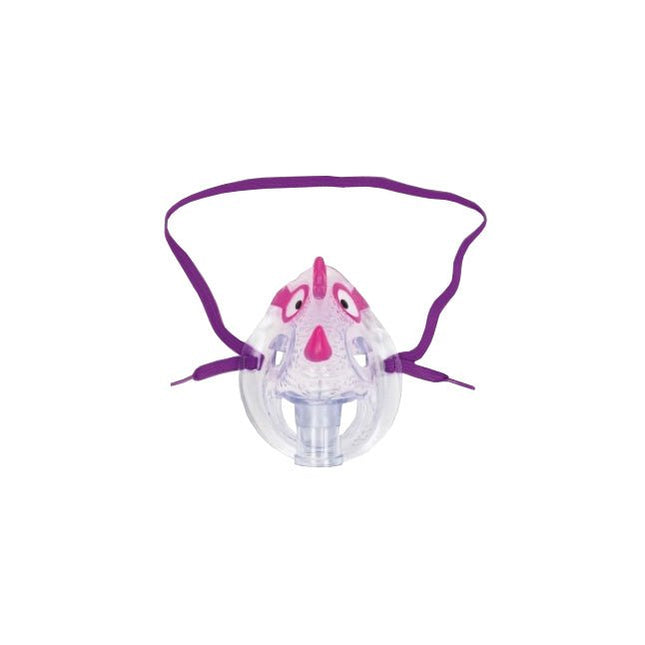 VYAIRE Nic The Dragon Aerosol Mask, Plastic, Pediatric 50 each/case 001266 - A Medi Supplies